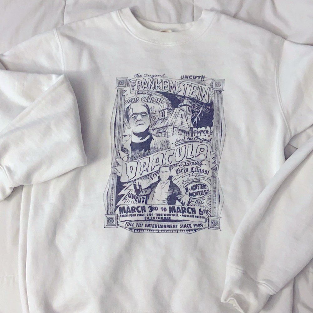Brandy Melville Horror Sweatshirt